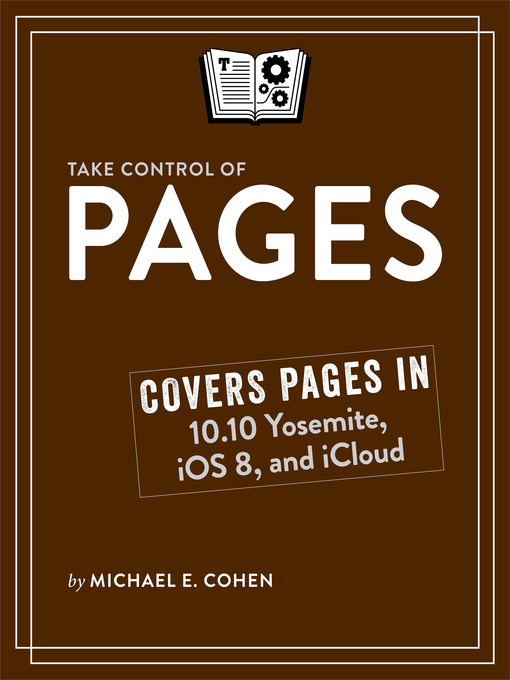Cover image for Take Control of Pages